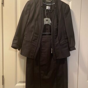 Clearance: White House Black Market - Elegant Black Women's Skirt Suit